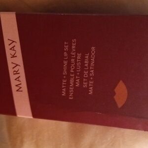 Mary Kay Cinnamon Matte Shine Lip Set NIB